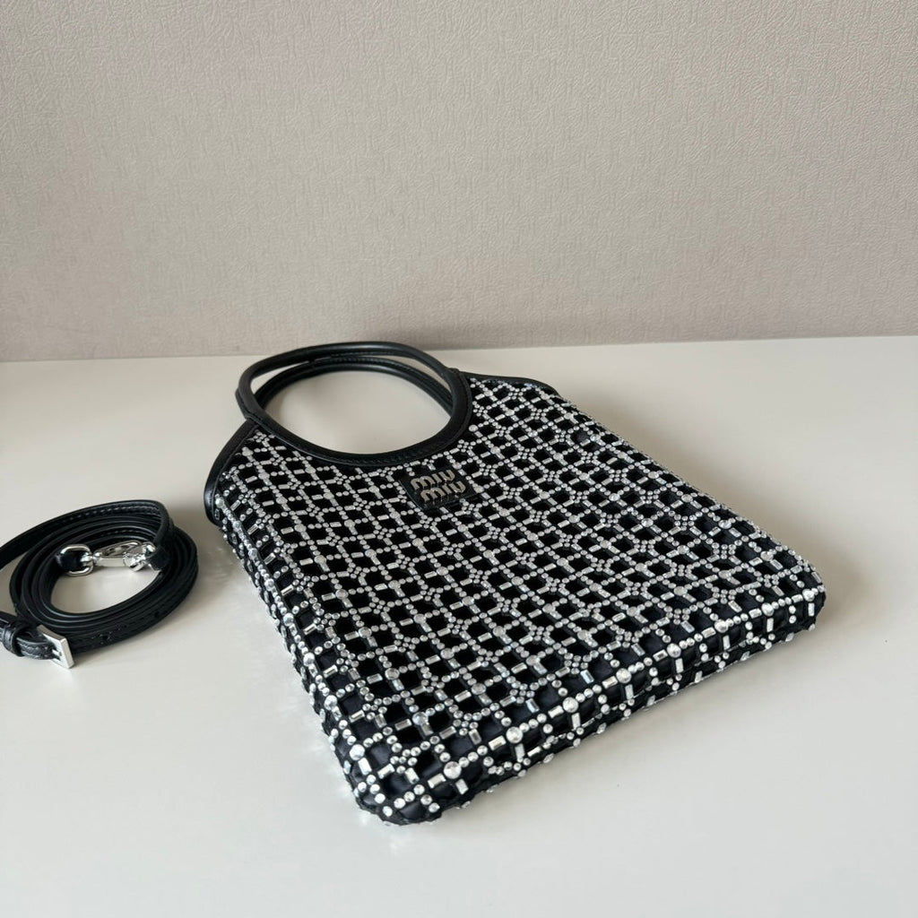 MiuMiu small diamond bag leather