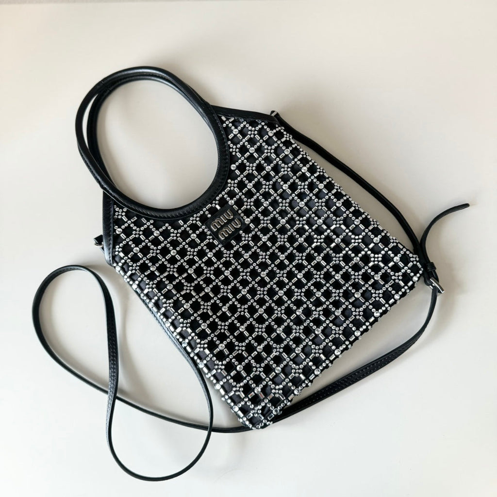 MiuMiu small diamond bag leather