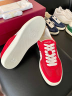 GG 26 Sneaker Red Suede Sheepskin 632808
