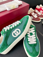 GG 26 Sneaker Green Suede Sheepskin 632810