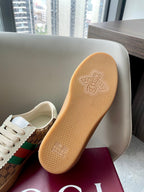 GG 26 Sneaker Brown Canvas Suede 632802