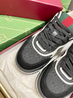 GG 26 Sneaker Black Red Green Cowhide 632872