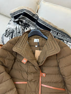 Burberry 25 Jacket Brown Down Nylon