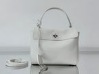 Balenciaga Mini Bag 22 White Calfskin Sliver Hardware