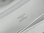 Balenciaga Mini Bag 22 White Calfskin Sliver Hardware