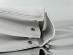Balenciaga Medium Bag 35 White Calfskin Sliver Hardware
