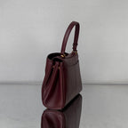 Balenciaga Small Bag 29 Burgyndy Calfskin Gold Hardware