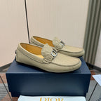 CD OdÃ©on Loafer Beige Calfskin 638582
