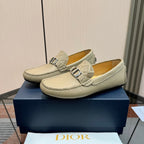 CD OdÃ©on Loafer Beige Calfskin 638582