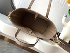 Neverfull 24 Bandoulière Inside Out BB Grey Calfskin
