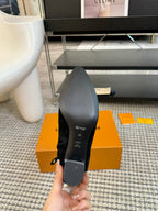 LV Ankle Boots 60mm Black Suede