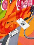 Horse Reality Scarf 90 CM In Colorful Silk Twill  279120
