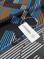 CC Square Scarf 90 CM In Colorful Silk Twill 190035