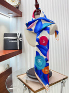 CC Square Scarf 90 CM In Colorful Silk Twill 193820