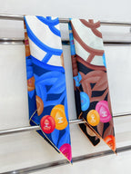 CC Square Scarf 90 CM In Colorful Silk Twill 193821