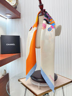 CC Square Scarf 90 CM In Colorful Silk Twill 196208