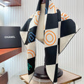 CC Square Scarf 90 CM In Colorful Silk Twill  208575