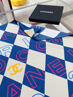 CC Square Scarf 90 CM In Colorful Silk Twill  208576