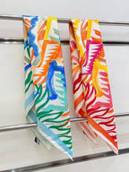 Le Cavalier A La Trompette Scarf 90 CM In Colorful Silk 208590