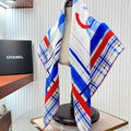 CC Square Scarf 90 CM In Colorful Silk Twill  217209