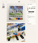 En Studio Scarf 90 CM In Colorful Silk Twill 235405