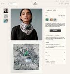La Vallee De Cristal Scarf 90 CM Colorful Silk Twill  235413