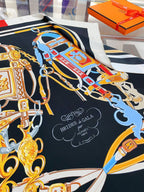 Brides De Gala Forever Scarf 90 CM In Colorful Silk Twill 279122
