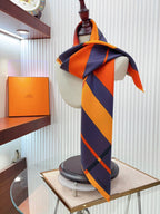 Rocabar De Rire Scarf 90 CM In Colorful Silk Twill 246405