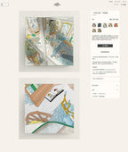 Mystere Au 24 Scarf 135 CM In Colorful Cashmere And Silk 247639