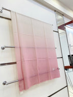 CC Scarf 200 CM In Light Pink Mix White Linen Fabric 249938
