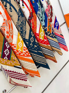 Fantaisie d'Etriers Shawl 135 CM In Colorful Cashmere And Silk 276555