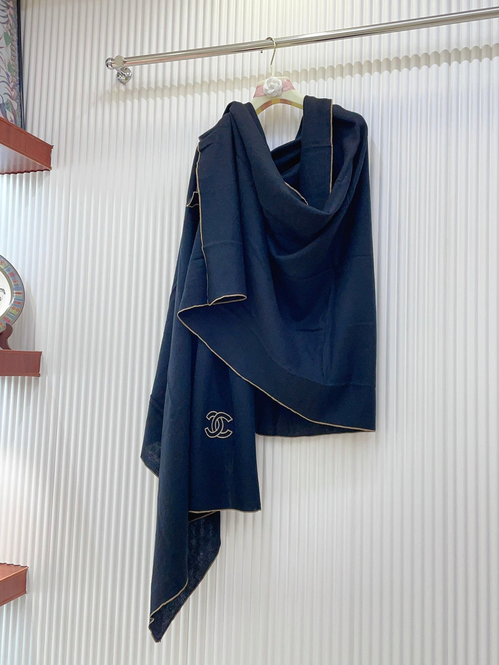 CC Scarf 200 CM In Black Cashmere 296704