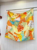 Les Petits Papiers d'Hermès Scarf 90 CM IN Colorful Silk Twill 296705