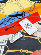 Les Petits Papiers d'Hermès Scarf 90 CM IN Colorful Silk Twill 296706