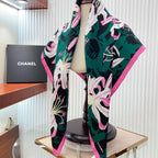 CC Square Scarf 90 CM In Colorful Silk Twill  296707