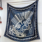 Cheval Punk Bandana Scarf 135 CM In Colorful Cashmere And Silk 304390