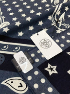 Cheval Punk Bandana Scarf 135 CM In Colorful Cashmere And Silk 304390