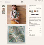 Animapolis Scarf Limited Edition 140 CM In Colorful Cashmere And Silk 306572