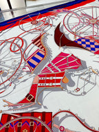 Voitures En Equilibre Scarf 140 CM In Colorful Cashmere And Silk 310320