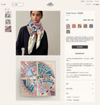 Haute Parure Scarf 135 CM Colorful Cashmere And Silk 324755