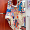 Haute Parure Scarf 135 CM Colorful Cashmere And Silk 324755