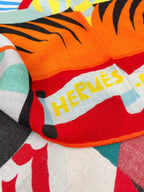 Parade en Fanfare Scarf 140 CM Colorful Cashmere And Silk 325967