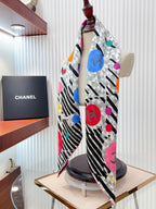 CC Square Scarf 90 CM In Colorful Silk Twill 335849