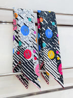 CC Square Scarf 90 CM In Colorful Silk Twill 335849