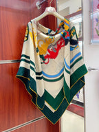 Brides De Gala Forever Scarf 140 CM In Colorful Cashmere And Silk 337142