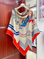 Brides De Gala Forever Scarf 140 CM In Colorful Cashmere And Silk 337143