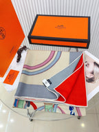 Brides De Gala Forever Scarf 140 CM In Colorful Cashmere And Silk 337143