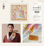 Bagage a Main Scarf 90 CM In Colorful Silk Twill 342849