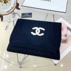 CC Scarf 180 CM In Black Wool 378473