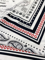 TATOUAGES MARINS BANDANA SHAWL 135 CM COLORFUL 385442